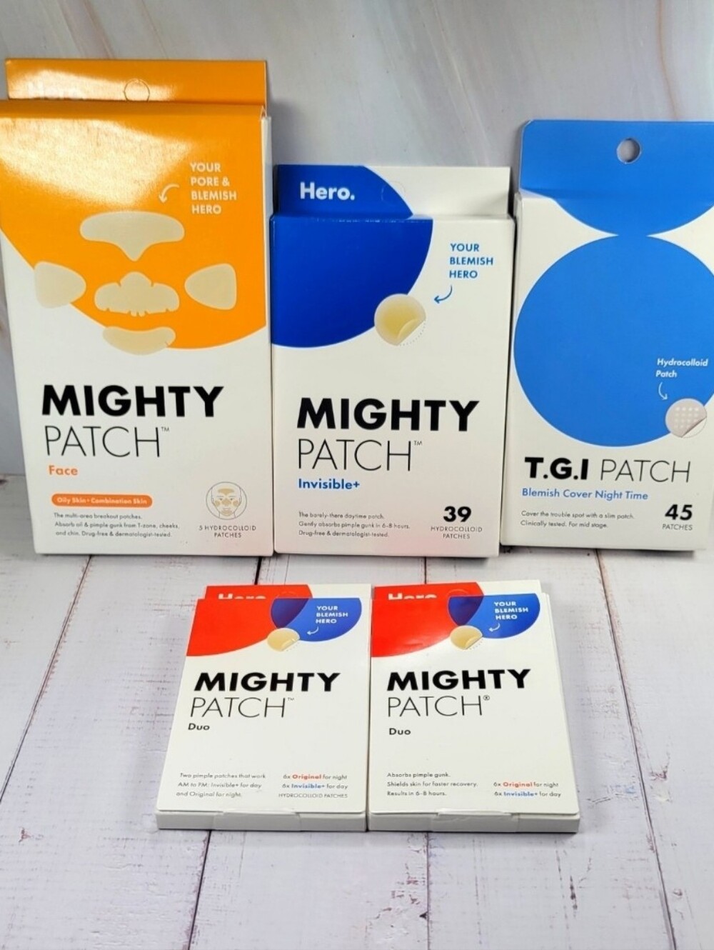 Mighty Patch & T.G.I. Patch Blemish Control Bundle BNIB